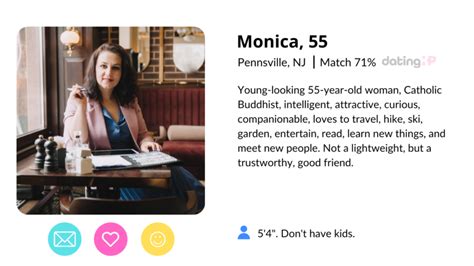 how to write a dating profile over 50
